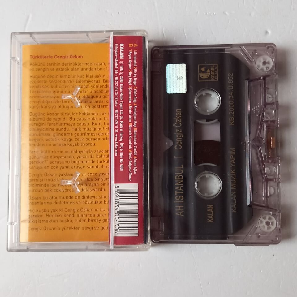 CENGİZ ÖZKAN - AH İSTANBUL (2000) - KASET 2.EL