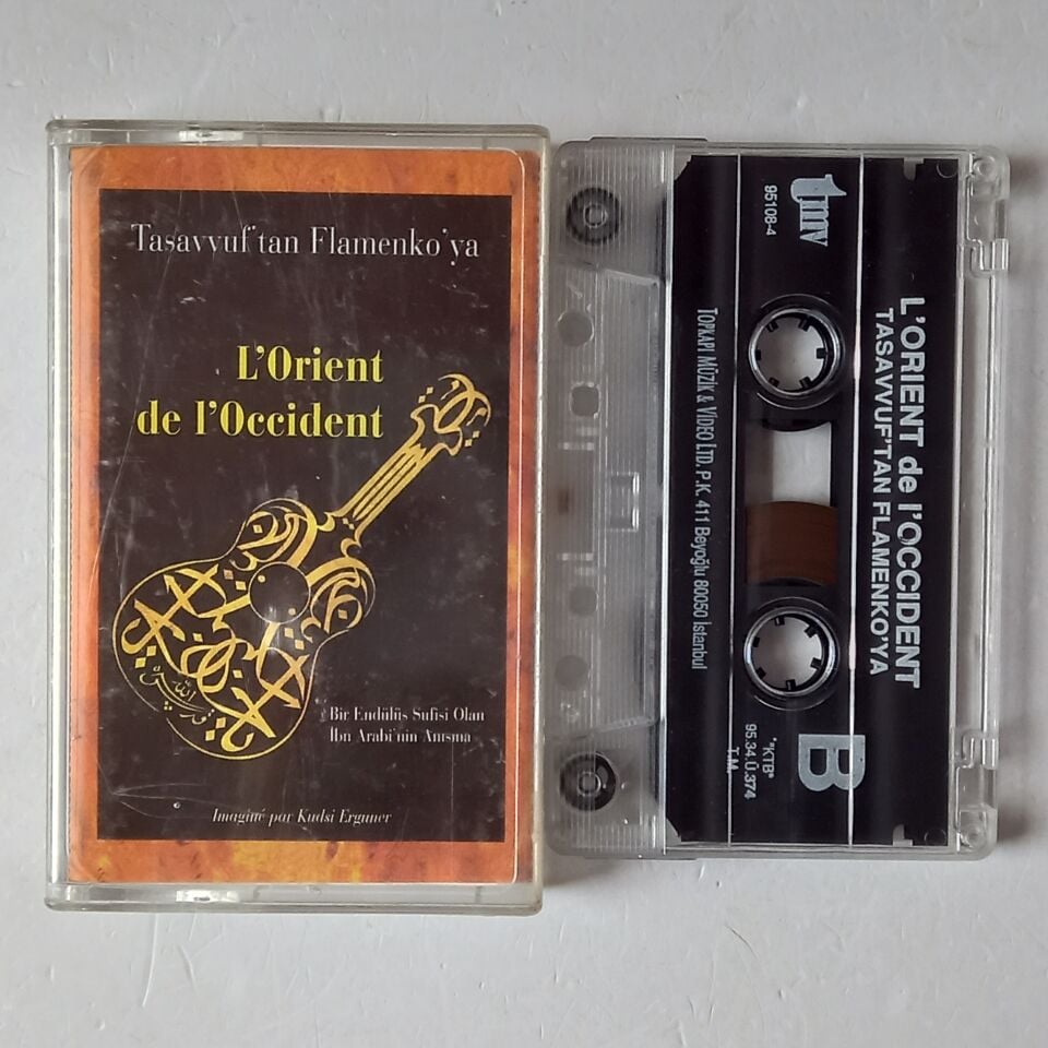 KUDSİ ERGUNER – L'ORIENT DE L'OCCIDENT / TASAVVUF'TAN FLAMENKO'YA (1995) - KASET 2.EL
