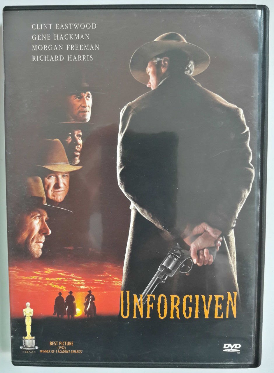 UNFORGIVEN - AFFEDİLMEYEN - CLINT EASTWOOD - GENE HACKMAN - MORGAN FREEMAN - RICHARD HARRIS - DVD 2.EL