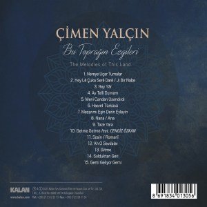 ÇİMEN YALÇIN - BU TOPRAĞIN EZGİLERİ (2021) - CD SIFIR