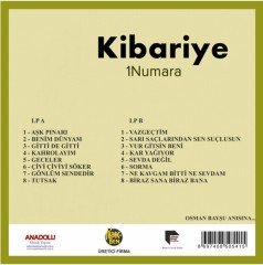 KİBARİYE - 1 NUMARA - LP SIFIR