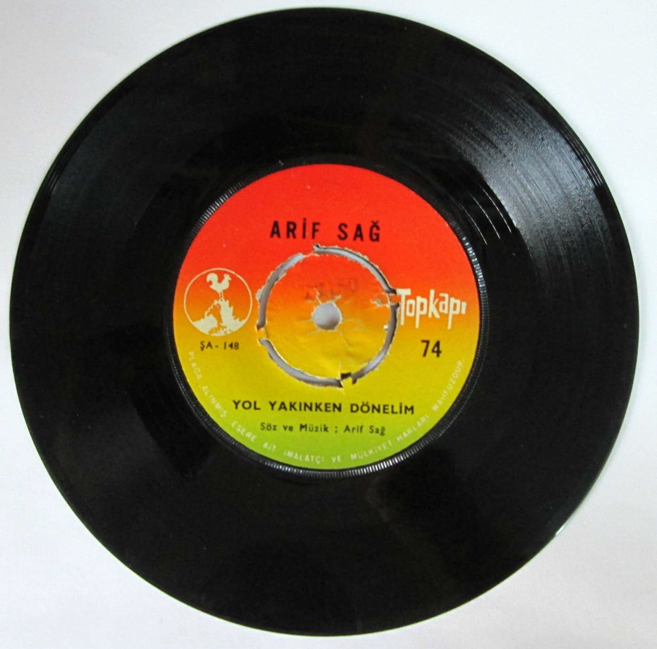 ARİF SAĞ - SEN NANKÖRÜN BİRİSİN - 45LİK