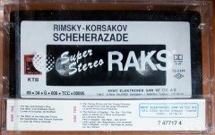 RIMSKY-KORSAKOV - SCHEHERAZADE / SIR THOMAS BEECHAM, ROYAL PHILHARMONIC ORCHESTRA (1989) KENT KASET SIFIR
