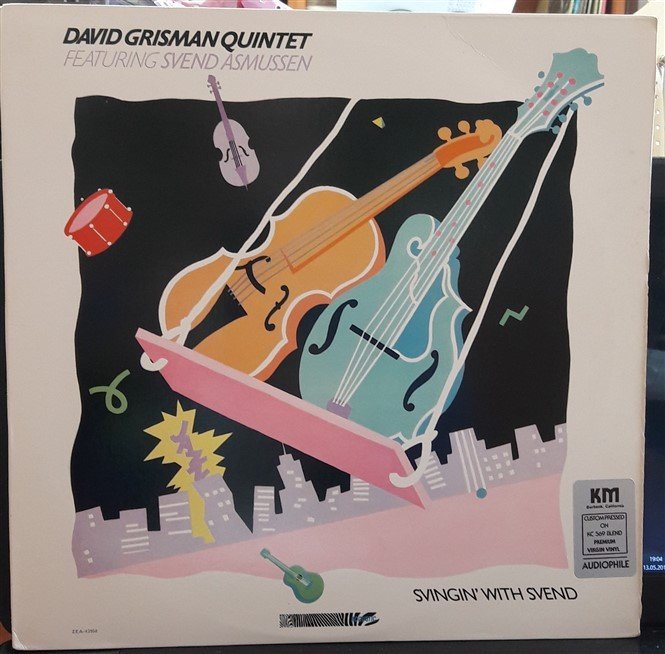 DAVID GRISMAN - SVINGIN' WITH SVEND (1988) - PLAK 2.EL