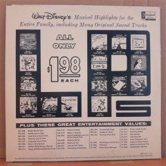 20,000 LEAGUES UNDER THE SEA (1963) - WALT DISNEY - LP PLAK 2.EL (JULES VERNE)