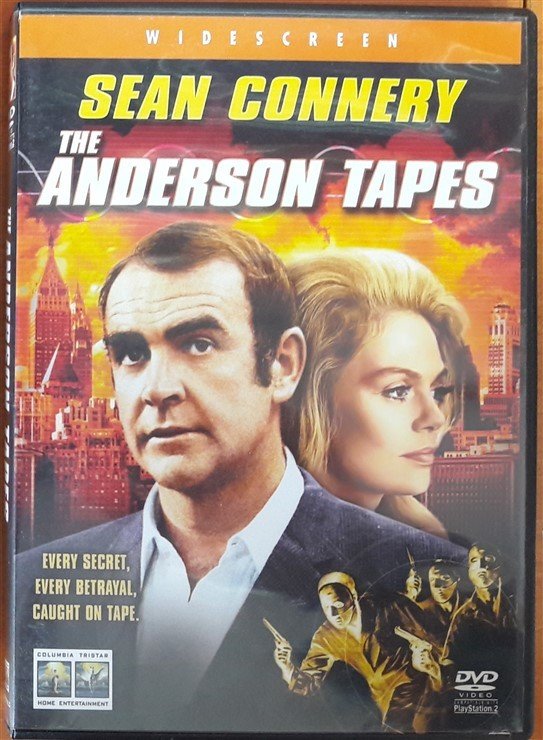THE ANDERSON TAPES - SEAN CONNERY - DVD 2.EL