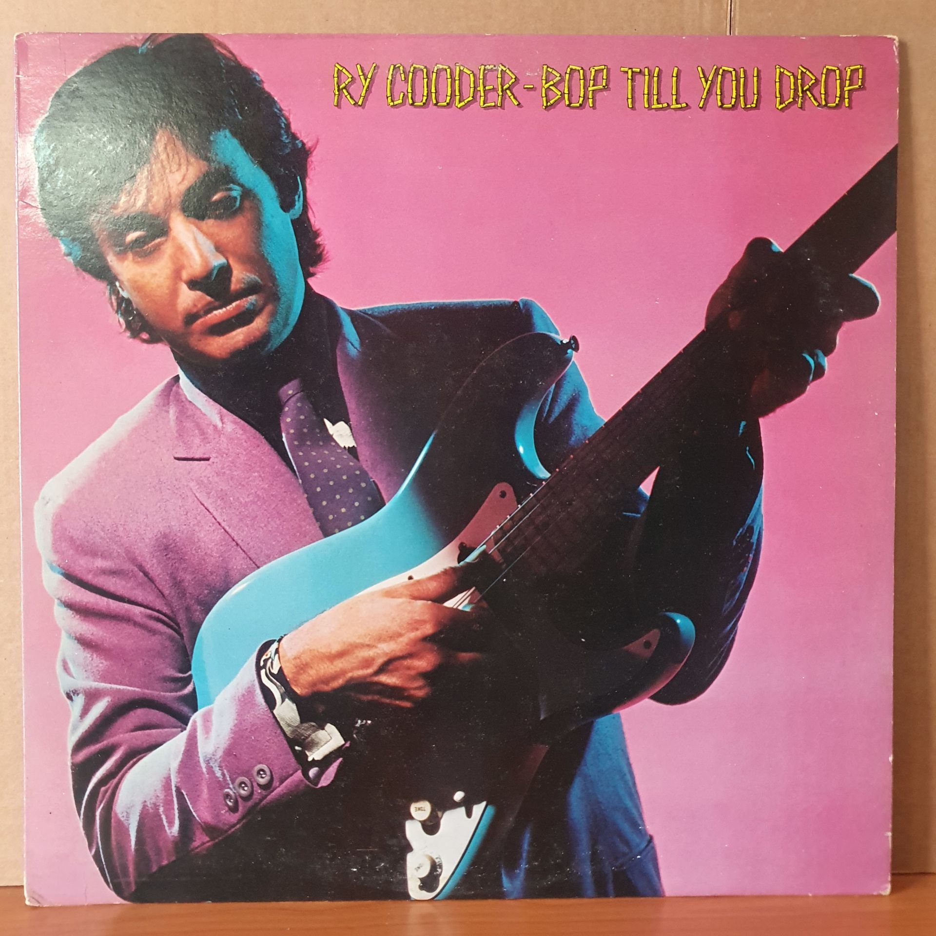 RY COODER - BOP TILL YOU DROP (1979) - LP 2.EL PLAK