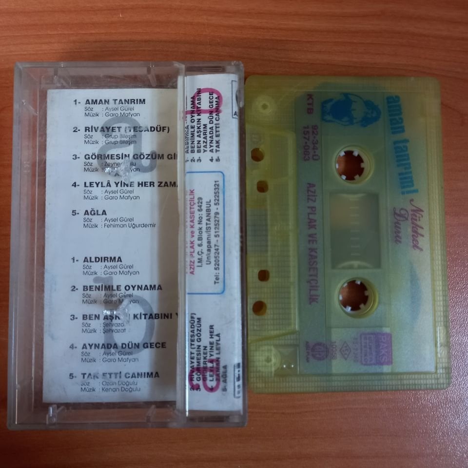 NÜKHET DURU - AMAN TANRIM! (1992) - KASET 2.EL