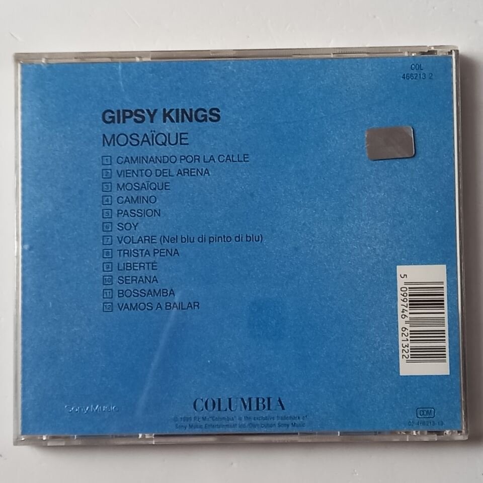 GIPSY KINGS – MOSAIQUE (1989) - CD REISSUE 2.EL