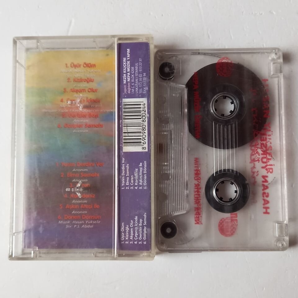 HASAN YÜKSELİR - SU TÜRKÜLER (1997) - KASET 2.EL