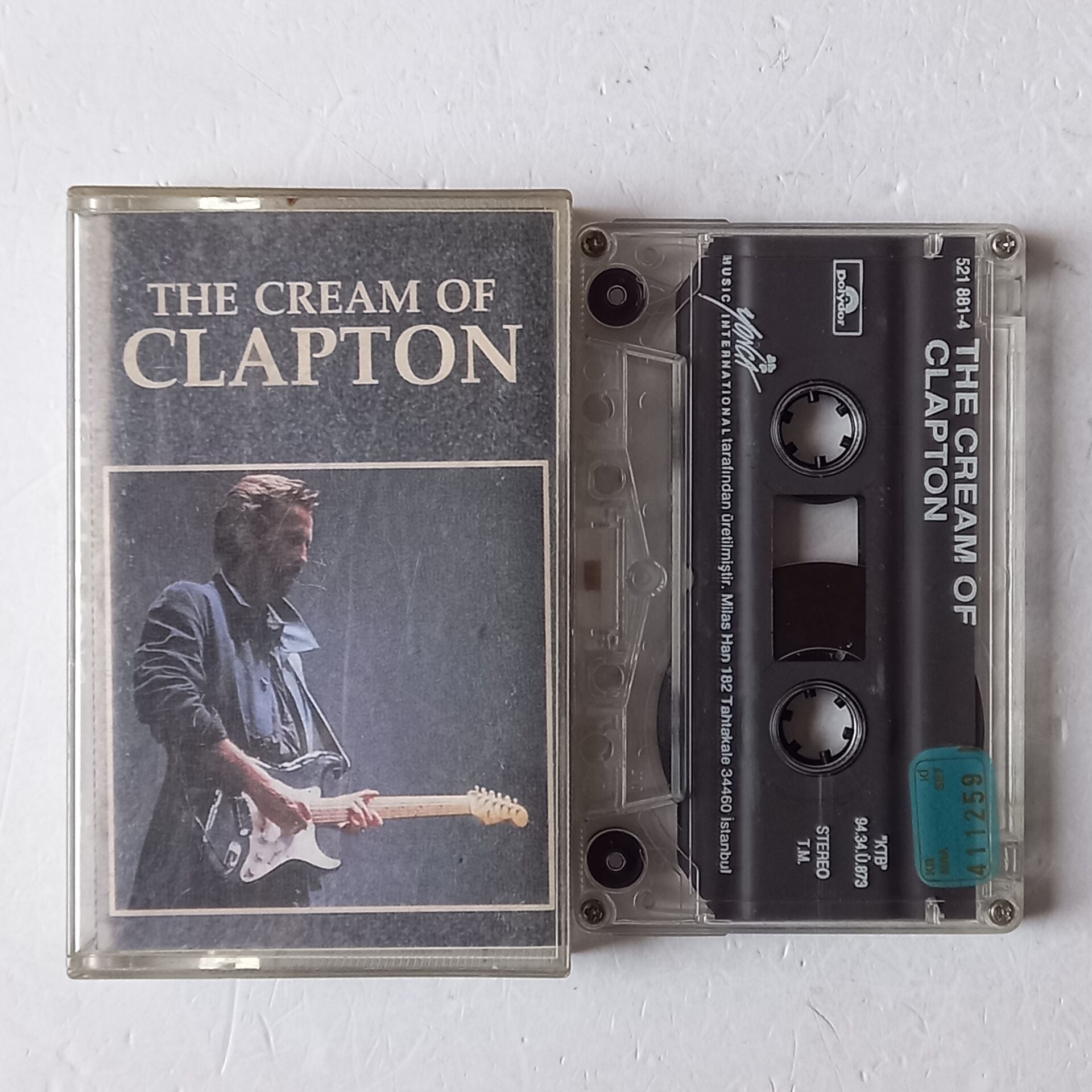 ERIC CLAPTON - THE CREAM OF CLAPTON (1994) - KASET 2.EL