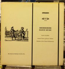 SCHUBERT BIEDERMEIR DANCE MUSIC  LP 2.EL