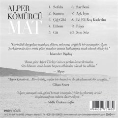 ALPER KÖMÜRCÜ - MAT (2014) - CD ENSTRUMANTEL SIFIR