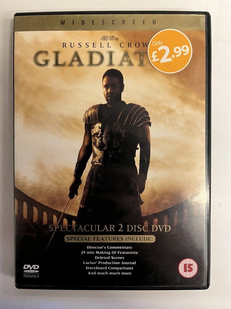 GLADIATOR - RUSSELL CROWE - JOAQUIN PHOENIX - RIDLEY SCOTT - 2 DVD COLLECTORS EDITION 2.EL - DVD 2.EL