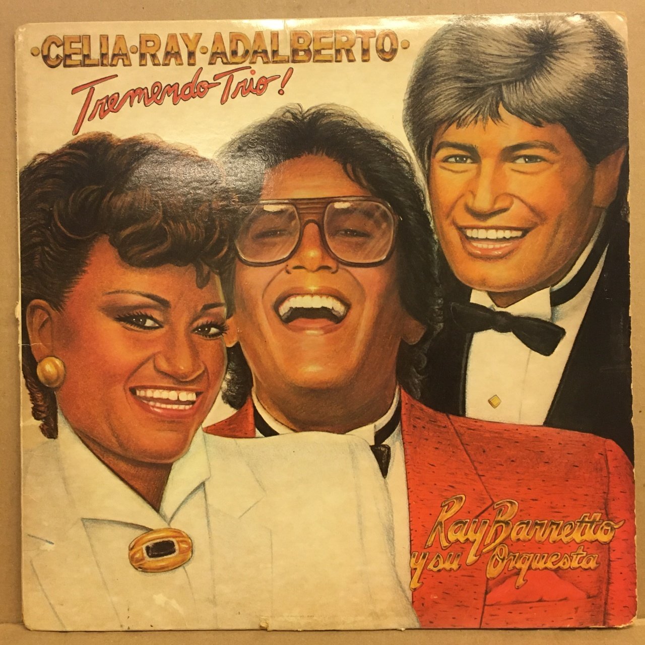RAY BARRETTO  Y  SU ORC. CANTA CELIA CRUZ ADALBERTO SANTIAGO 1983 2.EL PLAK LATİN
