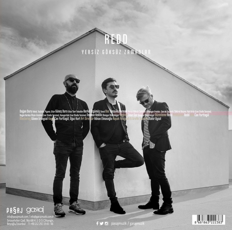 REDD - YERSİZ GÖKSÜZ ZAMANLAR (2019) - LP 2025 BASIM SIFIR PLAK