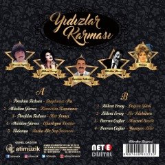 YILDIZLAR KARMASI - İBRAHİM TATLISES, MÜSLÜM GÜRSES, BÜLENT ERSOY (2018) - LP SIFIR PLAK