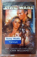 STAR WARS - EPISODE 2 THE ATTACK OF THE CLONES JOHN WILLIAMS CASSETTE MADE IN HOLLAND ''NEW''
