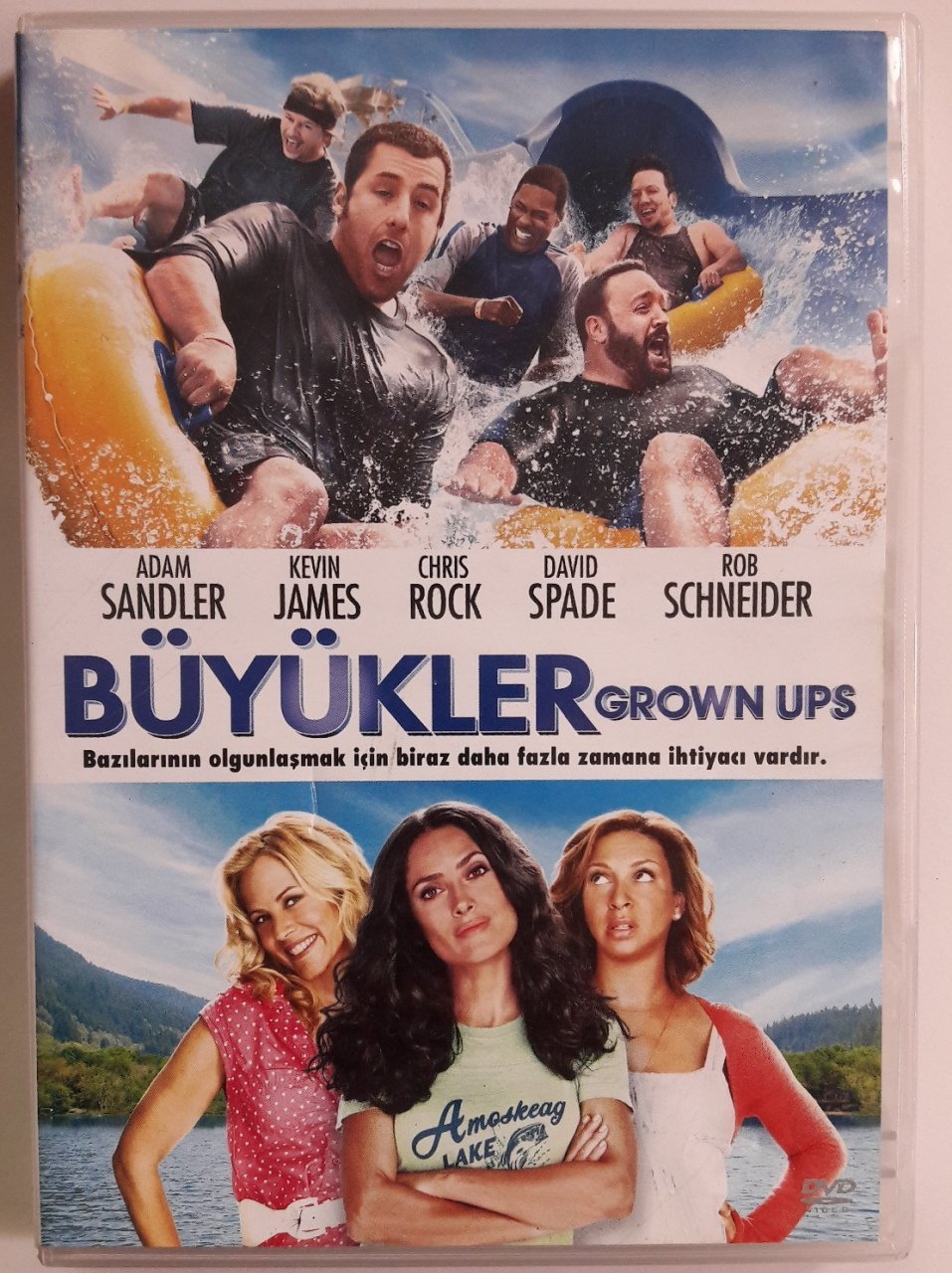 BÜYÜKLER - GROWN UPS - ADAM SANDLER - KEVIN JAMES - DVD 2.EL
