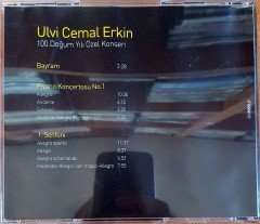 ULVİ CEMAL ERKİN - İZDSO İZMİR DEVLET SENFONİ ORKESTRASI / 100. DOĞUM YILI ÖZEL KONSERİ / ŞEF: RENGİM GÖKMEN SOLİST: GÜLSİN ONAY [PİYANO] (2006) CD 2.EL