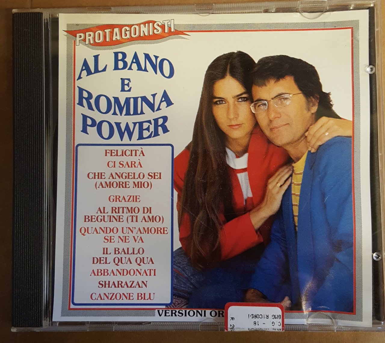 AL BANO & ROMINA POWER - PROTAGONISTI (1997) - CD FELICITA / CI SARA 2.EL