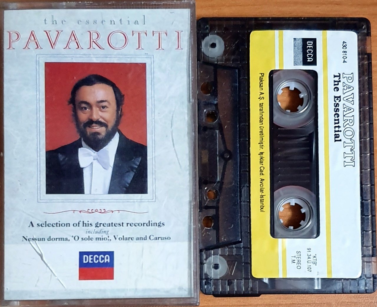 PAVAROTTI - THE ESSENTIAL (1991) - KASET PLAKSAN 2.EL