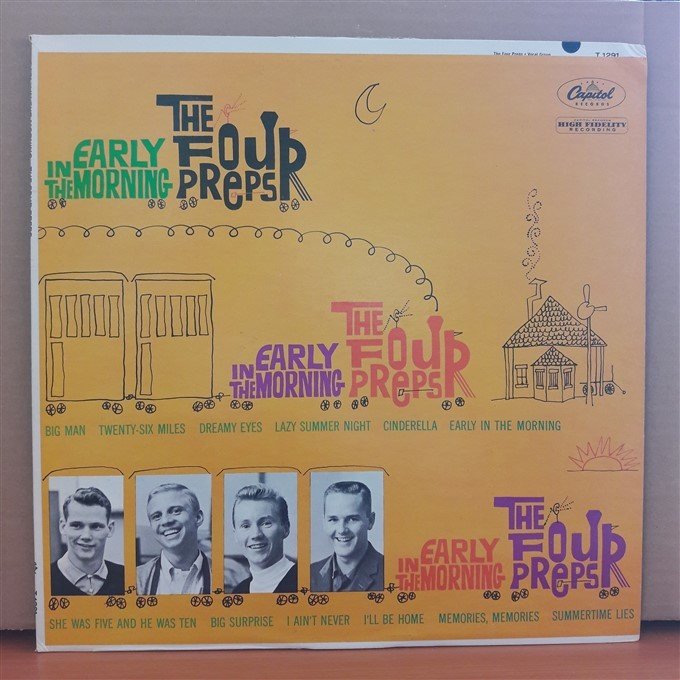 THE FOUR PREPS - IN THE EARLY MORNING - LP 2.EL PLAK