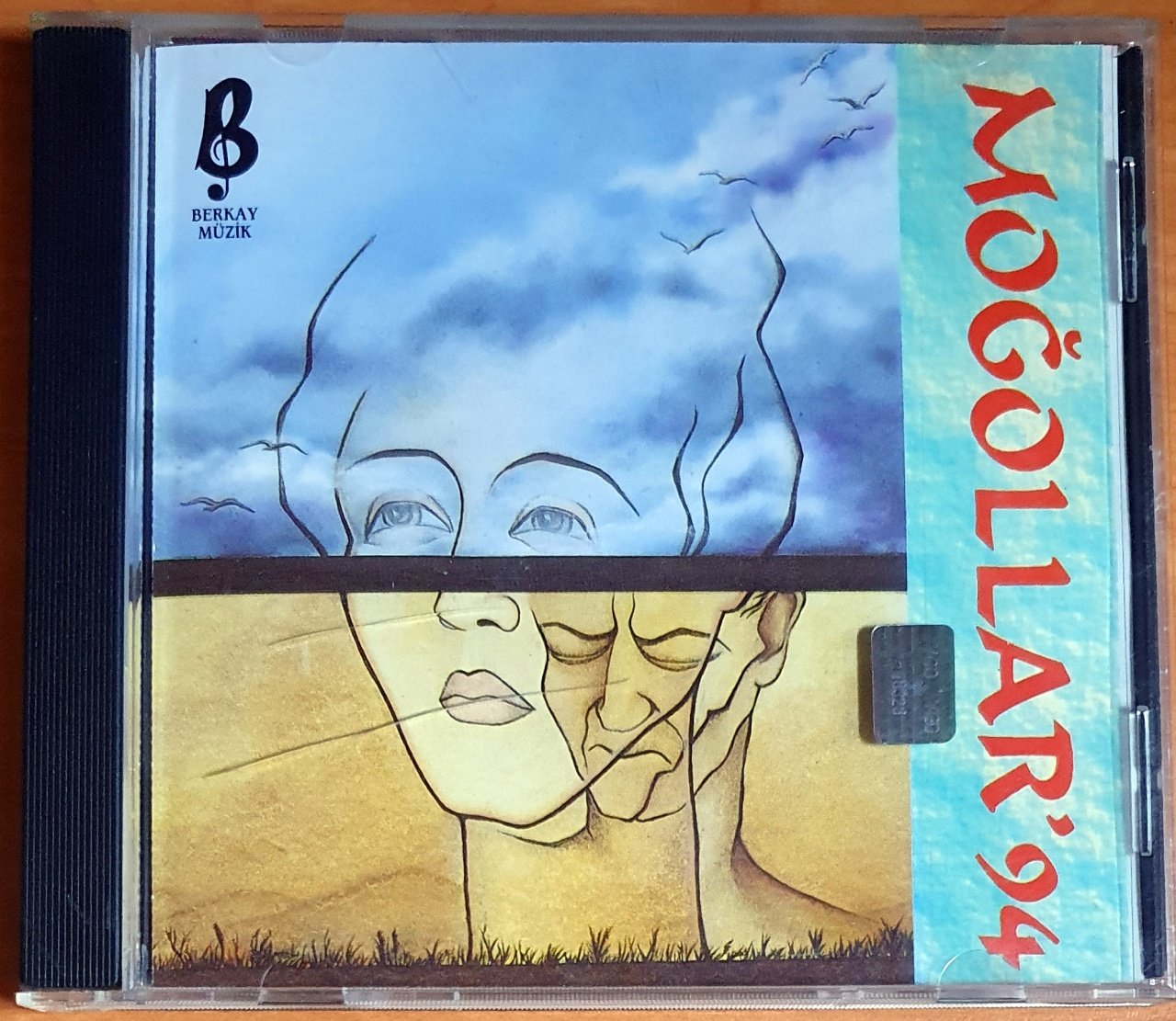 MOĞOLLAR - '94 (1995) - CD ADA MÜZİK / BERKAY MÜZİK 2.EL