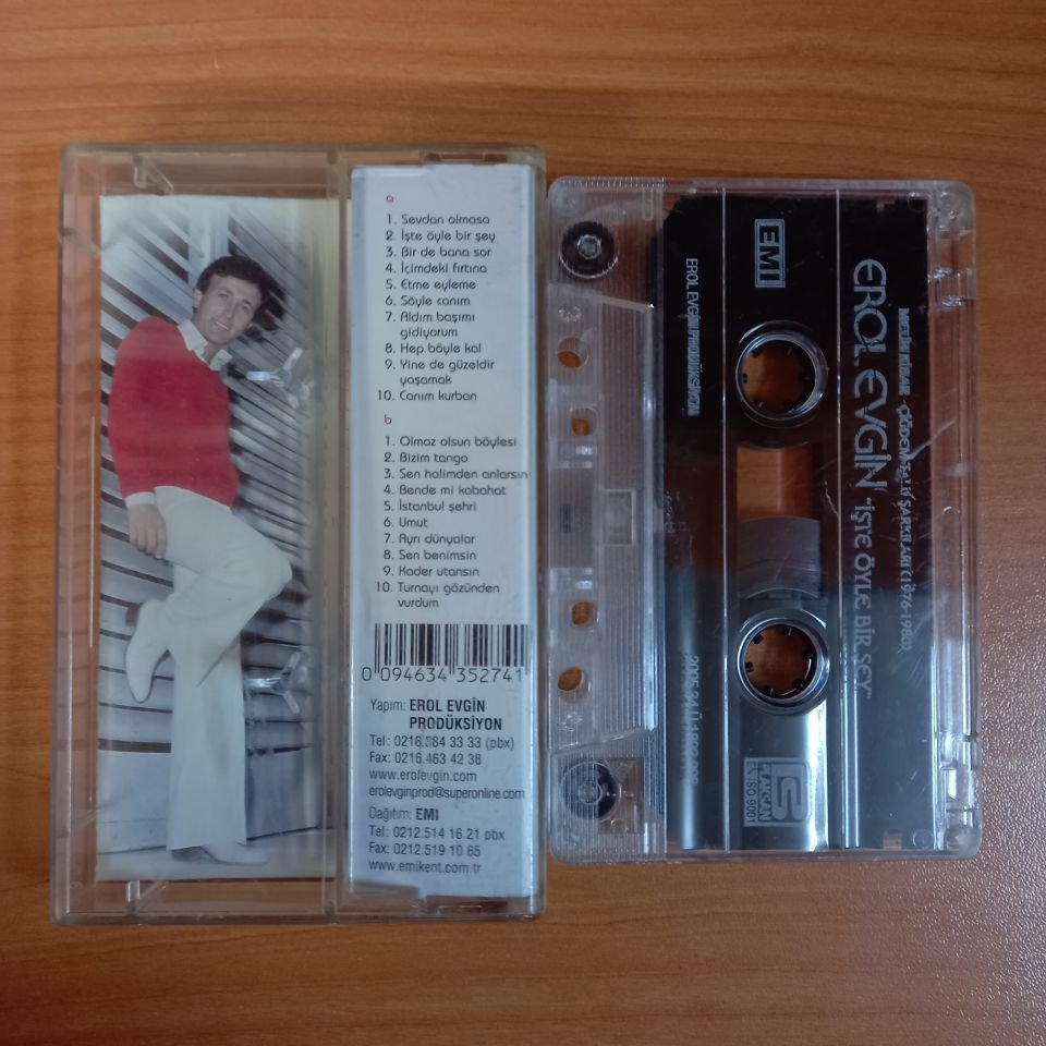 EROL EVGİN - İŞTE ÖYLE BİR ŞEY (2005) - KASET 2.EL