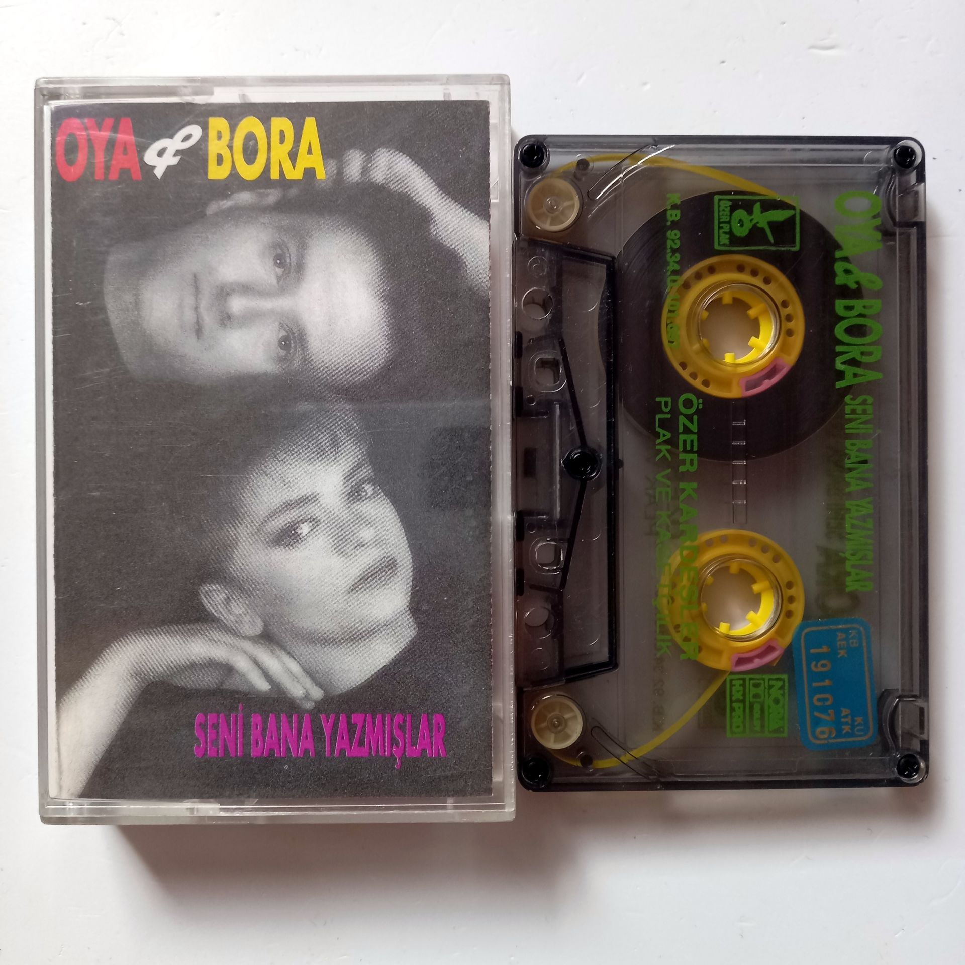 OYA & BORA - SENİ BANA YAZMIŞLAR (1992) - KASET 2.EL