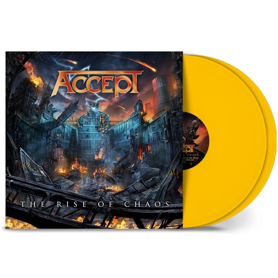 ACCEPT - THE RISE OF CHAOS (2017) - 2LP 45RPM 2025 COLOURED EDITION SIFIR PLAK