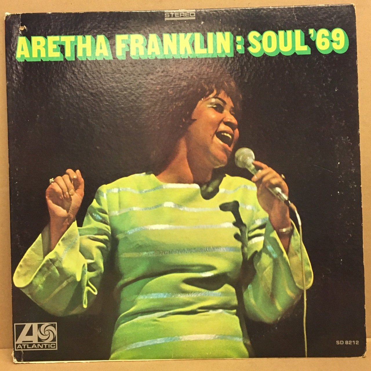 ARETHA FRANKLIN - SOUL '69 1969 2.EL PLAK