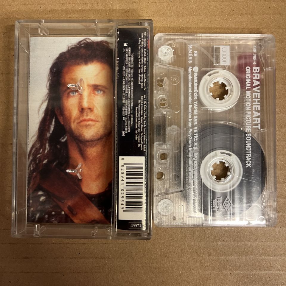 BRAVEHEART - SOUNDTRACK / LONDON SYMPHONY ORCHESTRA (1995) - KASET 2.EL