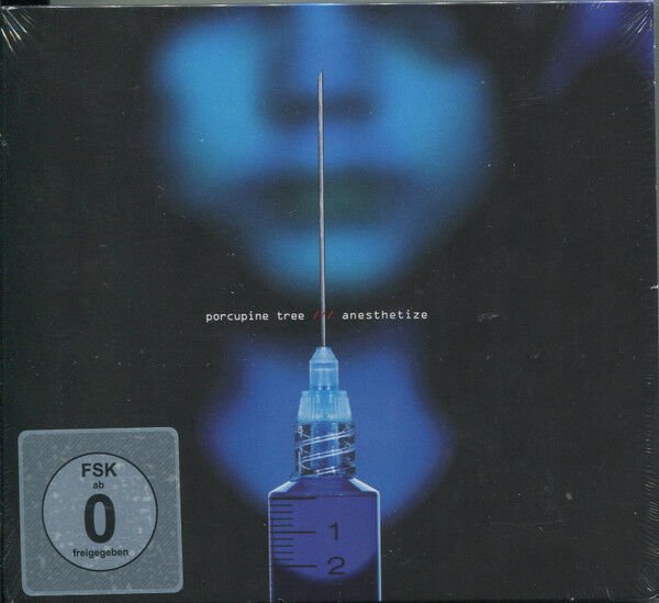 PORCUPINE TREE – ANESTHETIZE / LIVE IN TILBURG - OCT 2008 (2015) - 2CD+DVD 2022 REISSUE DIGIPAK AMBALAJINDA SIFIR