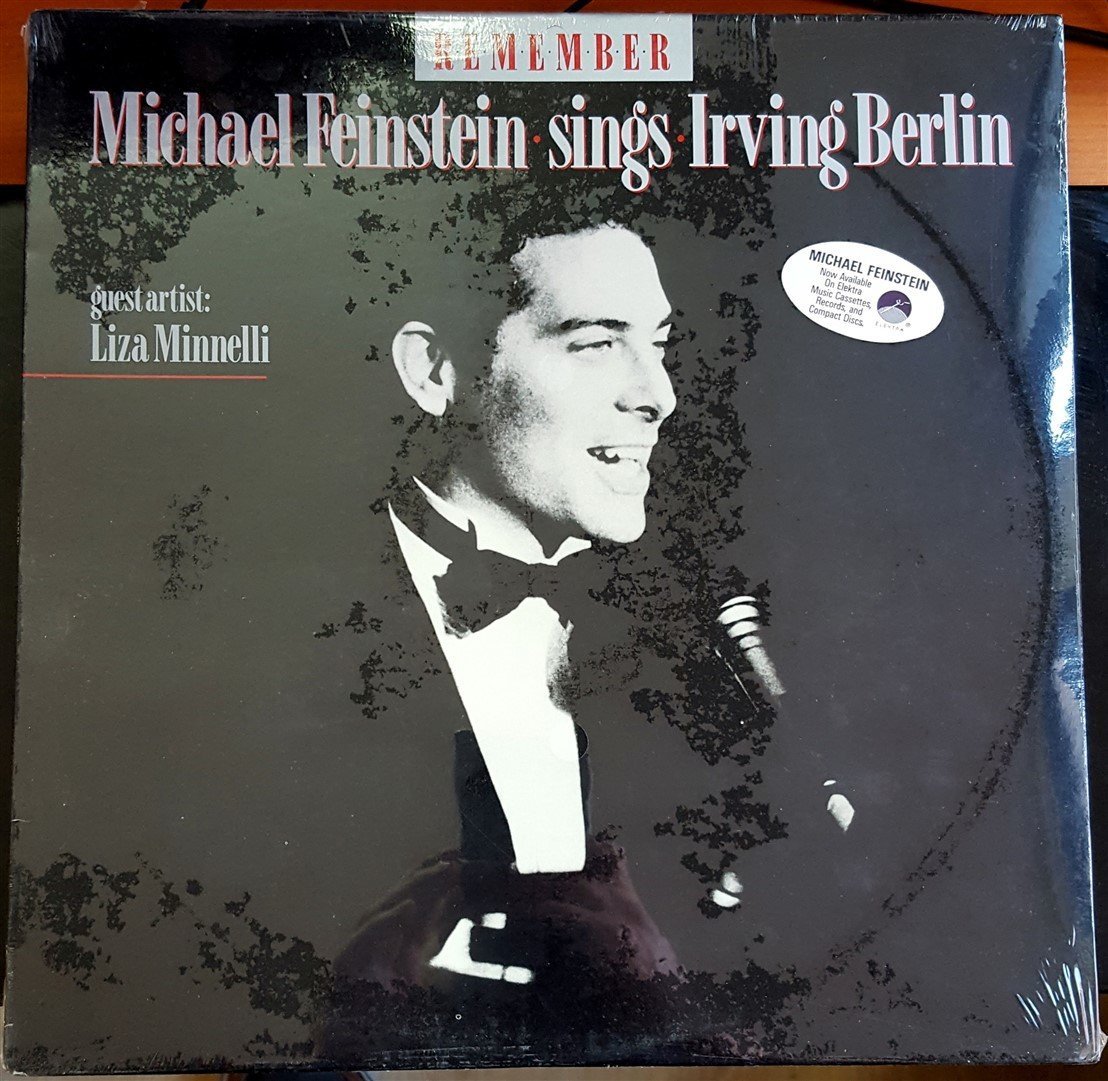 MICHAEL FEINSTEIN - SINGS IRVIN BERLIN (1987) PLAK SIFIR