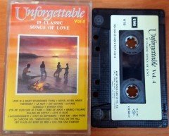 UNFORGETTABLE VOL.4 / 19 CLASSIC SONGS OF LOVE (1990) KASET 2.EL
