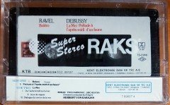 RAVEL: BOLERO / DEBUSSY: LA MER PRELUDE A L'APRES-MIDI D'UN FAUNE / BERLIN PHILHARMONIC ORCHESTRA, HERBERT VON KARAJAN (1989) KENT KASET SIFIR