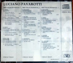 LUCIANO PAVAROTTI THE COLLECTION VOL 1-2-3 (2004) 3CD SIFIR