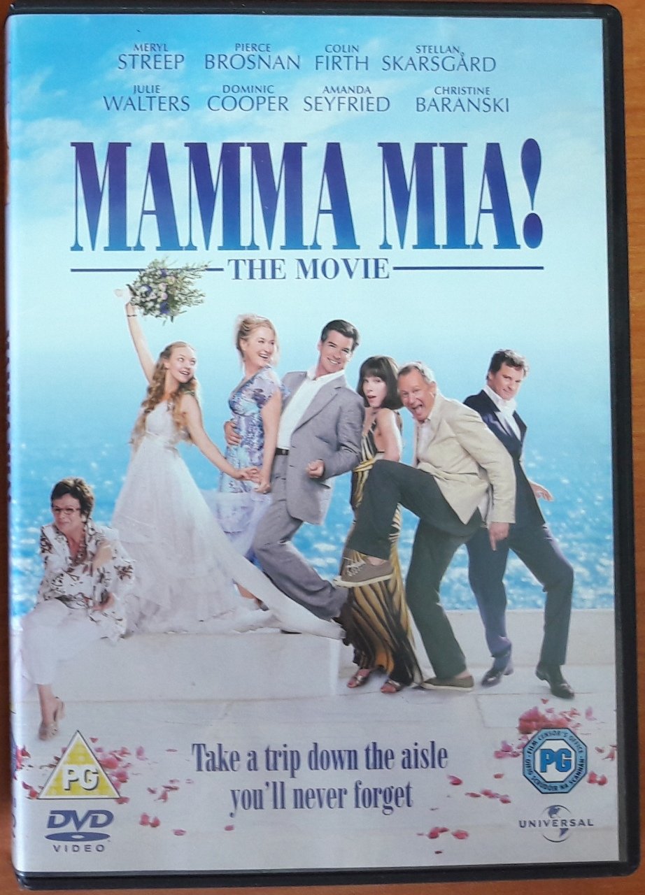 MAMMA MIA! THE MOVIE -  MERYL STREEP - PIERCE BROSNAN - COLIN FIRTH - DVD 2.EL TR ALTYAZI YOKTUR