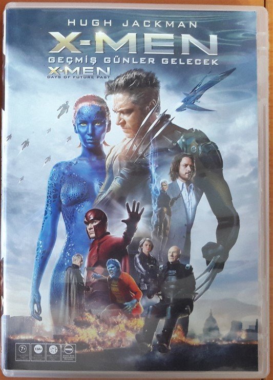 X-MEN GEÇMİŞ GÜNLER GELECEK - X-MEN DAYS OF FUTURE PAST - HUGH JACKMAN - HALLE BERRY - MARVEL - DVD 2.EL