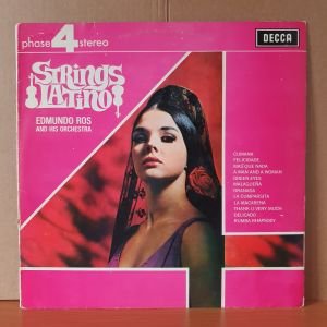 STRINGS LATINOS / EDMUNDO ROS AND HIS ORCHESTRA (1968) - LP YERLİ BASKI 2.EL PLAK