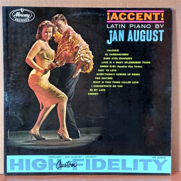 JAN AUGUST – ACCENT! (1961) - LP 2.EL PLAK