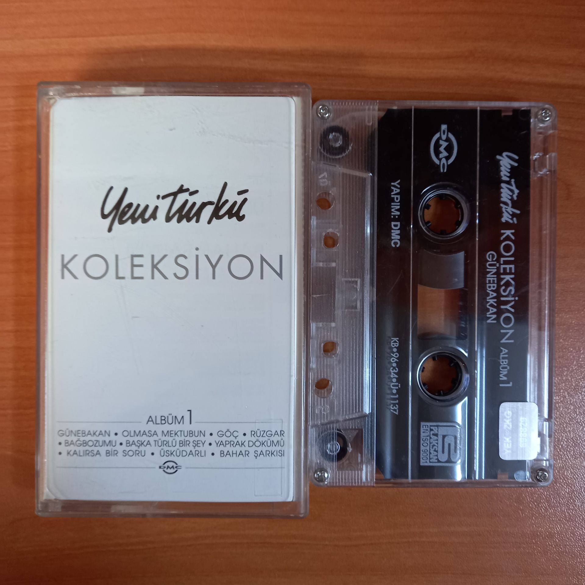 YENİ TÜRKÜ - KOLEKSİYON / ALBÜM 1 GÜNEBAKAN (1996) - KASET 2.EL