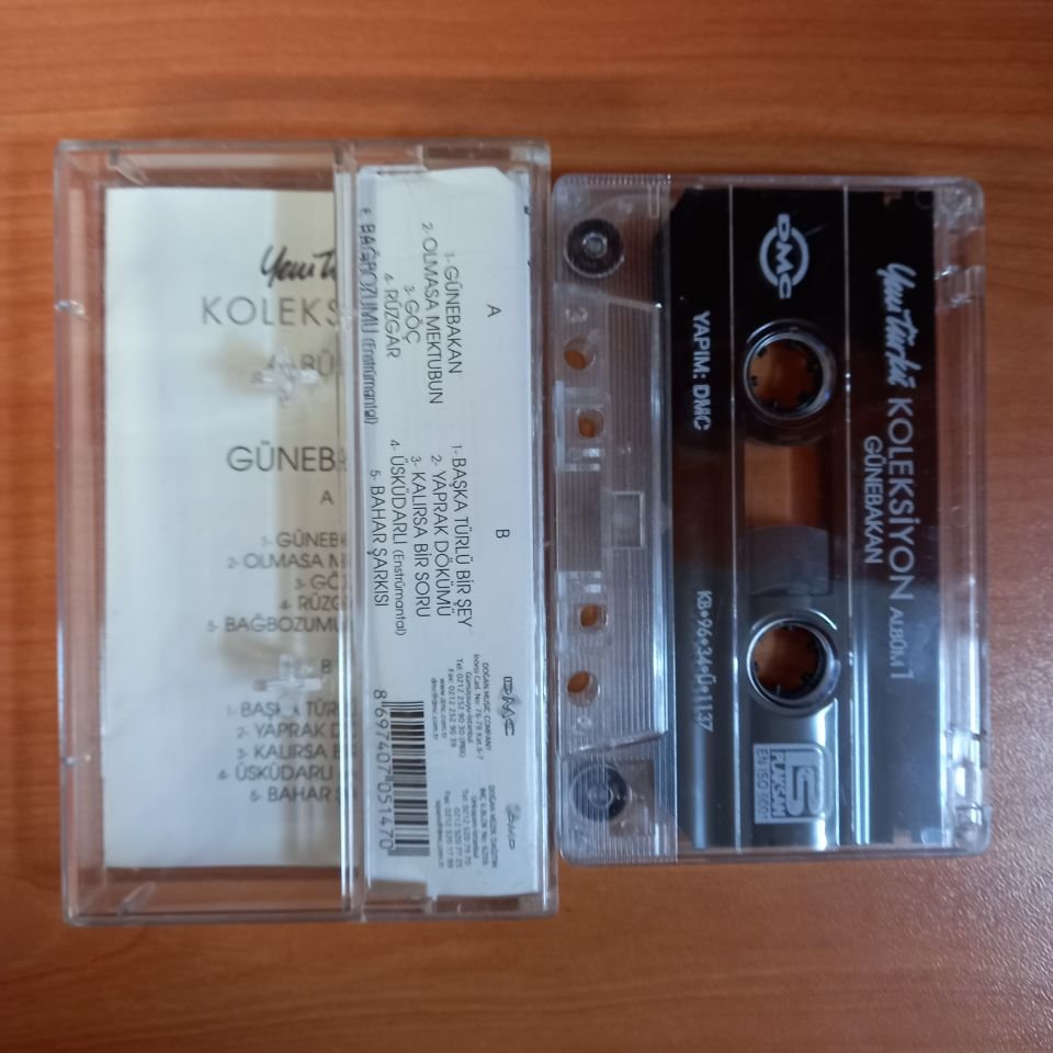 YENİ TÜRKÜ - KOLEKSİYON / ALBÜM 1 GÜNEBAKAN (1996) - KASET 2.EL