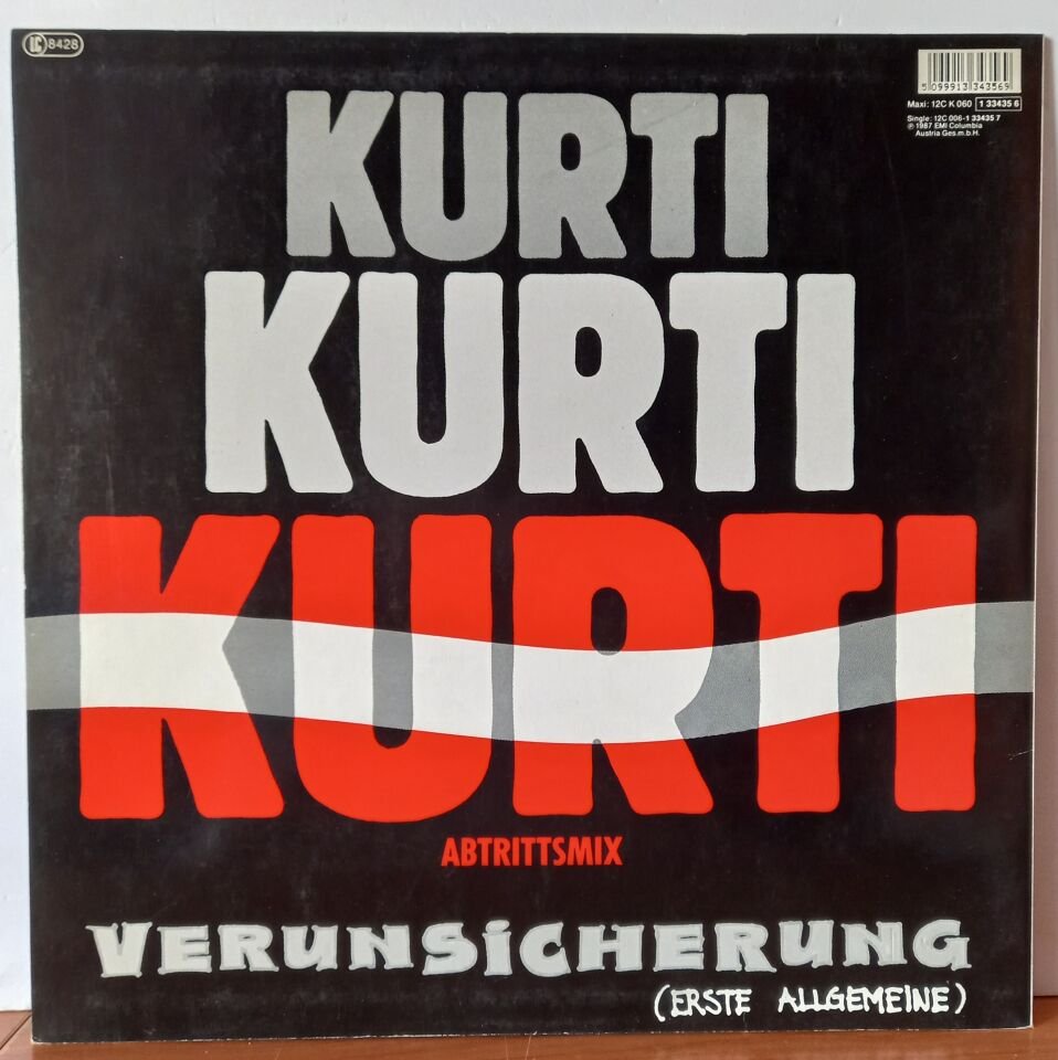 ERSTE ALLGEMEINE VERUNSICHERUNG – BURLI [RADIO-AKTIVMIX] (1987) - 12' MAXISINGLE 2.EL PLAK