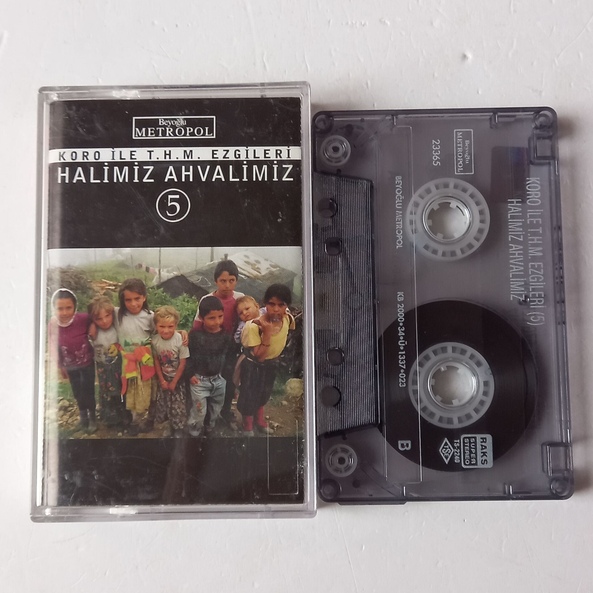 KORO İLE THM EZGİLERİ - HALİMİZ AHVALİMİZ 5 (2000) - KASET 2.EL