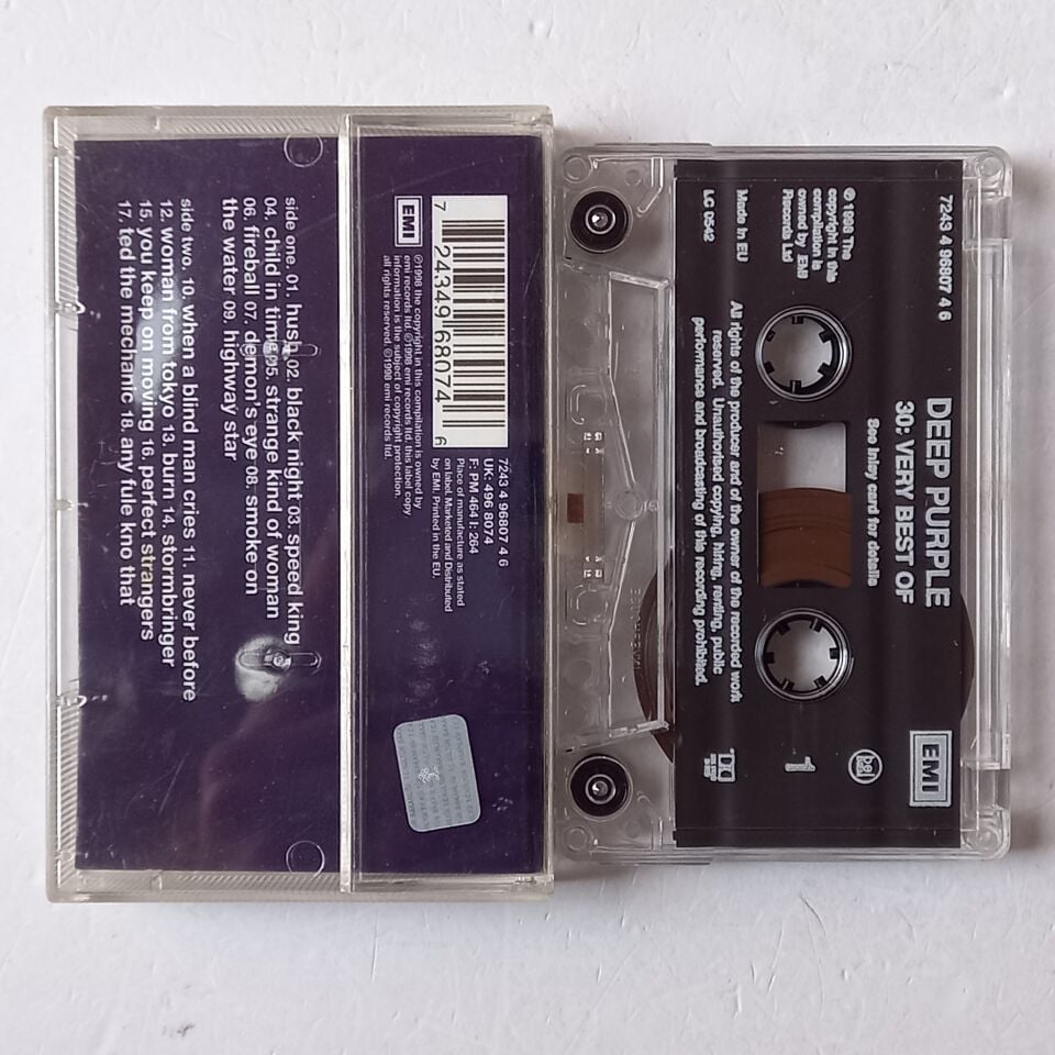 DEEP PURPLE – 30: VERY BEST OF (1998) - KASET 2.EL