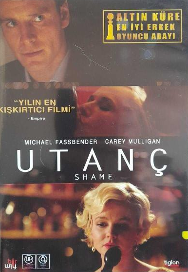 UTANÇ - SHAME - MICHAEL FASSBENDER - CAREY MULLIGAN - STEVE McQUEEN - DVD 2.EL