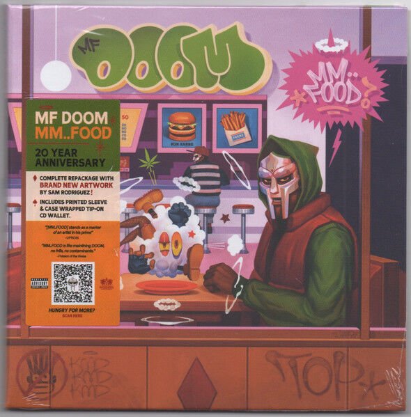 MF DOOM – MM..FOOD (2004) - CD 2024 20TH ANNIVERSARY REISSUE DIGISLEEVE AMBALAJINDA SIFIR