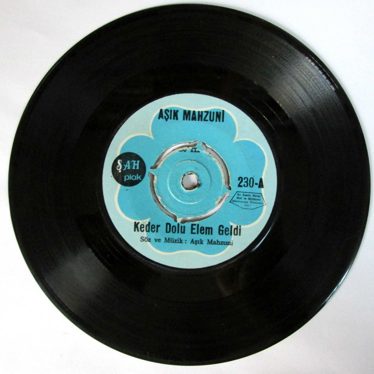 AŞIK MAHZUNİ - KEDER DOLU ELEM GELDİ - 45LİK
